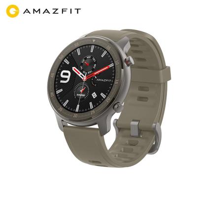 China Smart Watch GTR 5ATM New GPS Navigation Global Version Amazfit 47mm Smartwatch 24 Days Battery Music Control For Android IOS Phone for sale