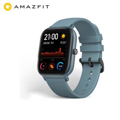 China GPS Navigation In Global Version Amazfit GTS Current 5ATM Smartwatch Waterproof Swimming Smartwatch 14 Days Battery Music Control For Android for sale