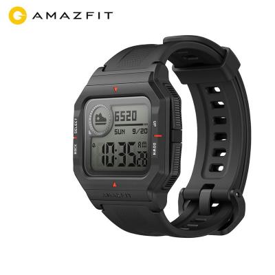 China GPS Navigation In Stock 2020 Neo Amazfit Smart Watch Smartwatch 5ATM Heart Rate Tracking 28Days Battery Life For Android IOS Phone for sale