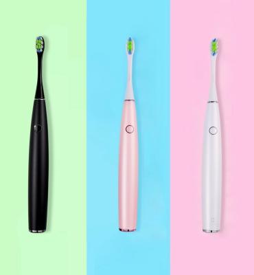 China Oclean Battery Operated A Portable Rechargeable 60 Days Battery Life Cheap Ultrasonic Electric Sonic Toothbrush for sale