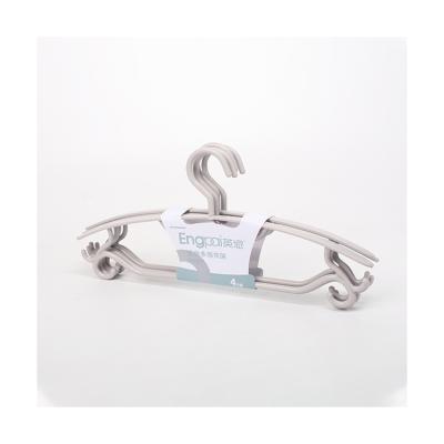 China Custom Colored Coat Hanger from Viable Universal Plastic Hangers for sale