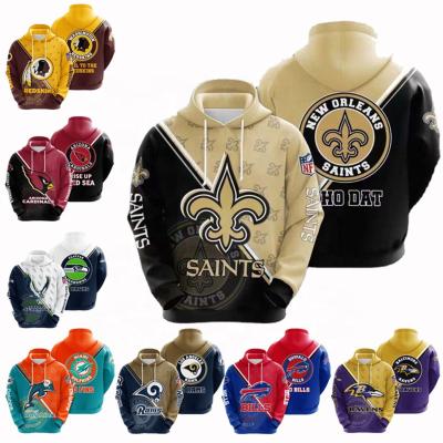 China 2021 Anti-Wrinkle Autumn Winter Football Custom Football Shirt Nfl Hoodie Nfl Hooded Tank Top For Man Women Kids for sale