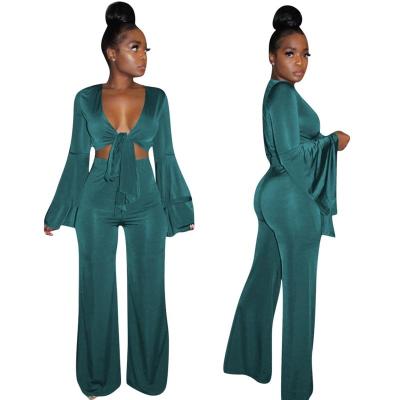 China Women Sexy Two-piece Elastic Monochromatic QUICK-DRY Night Wear Fabric Women for sale