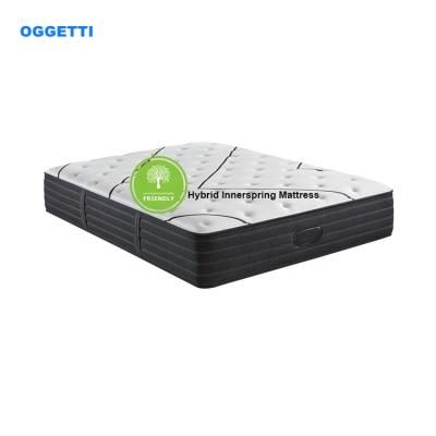 China Foldable 10inch Spring European Double Bed Mattress Tall Mattress Box Packing For Endy for sale