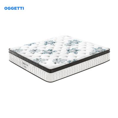 China King Size Foldable 33cm Compressed Roll Up Pocket Spring Hybrid Mattress With Breathable Memory Foam for sale