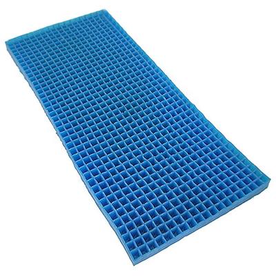 China 2021 Foldable Hot Sale Honeycomb Cool Strip Gel Mattresses 2 Inch Strip Mattress Topper for sale