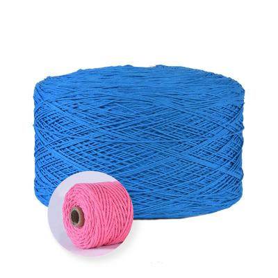 China ZENGLONG Textile Suppliers Anti-Static Colorful Yarn 3mm Polyester Blended Custom Wholesale Knitted Cotton Yarn Yarn 350g For Hand Knitting for sale