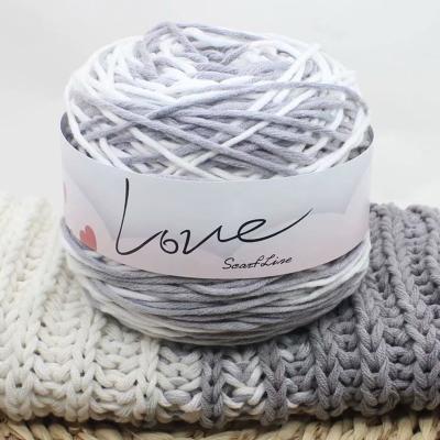 China ZENGLONG Textile Suppliers 8ply 4mm 200g 100% Anti-pilling Acrylic Yarn Wholesale Crocheting Hand Knitting Soft Dyed Acrylic Yarn for sale