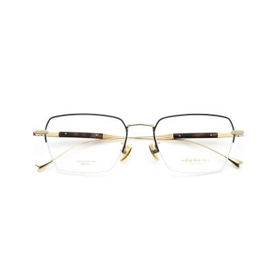 China Fashionable Limited Edition Global Unique Extreme Chinese Titanium Frame Eyewear Aesthetics Optical Men Frames Glasses Frames for sale