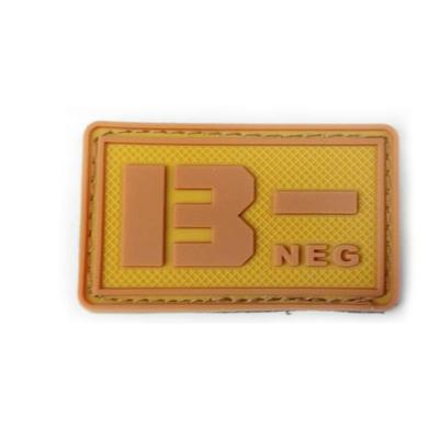 China Sustainable Heat Patches 3DPvc Custom Name Badge Embroidery Iron On Patch Silicone Label Embossed for sale