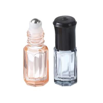 China Wishing Custom Perfume Glass Bottles 6ml 12ml Clear Round Mist Spray Perfume Glass Bottles for sale