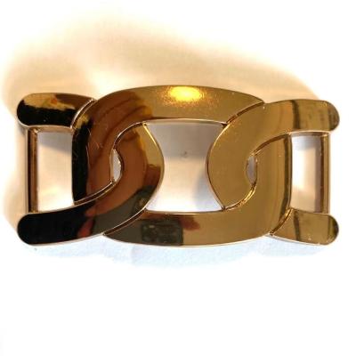 China Latest Shoe Buckle Product High Durability Practical Metal Shoe Gold Buckle For Sale for sale