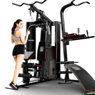 China 3 Station Home Full Machine Trainer Multifunctional Systemic Training Bench Set for sale