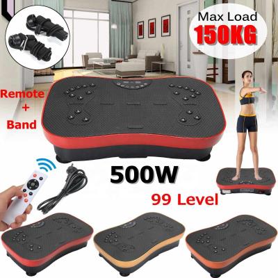 China Universal Slim Exercise Massage Fitness Vibration Machine Crazy Fit Vibration Machine for sale