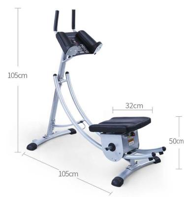 China Stable Fitness Equipment 180 Degree Rotary Waist Crunch Machine for sale