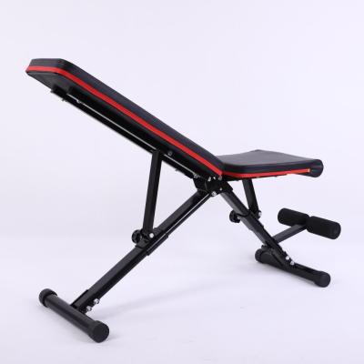 China Gym Indoor Equipment Bench Chair Household Push Up Adjustable Sit Up Weightlifting Equipment Fitness Stool for sale