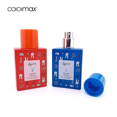 China Personal Care Manufacturer Clear Fragrance Vial Bottle, 30ml 50ml 90ml 100ml Crimp Neck Glass Spray Perfume Bottles for sale