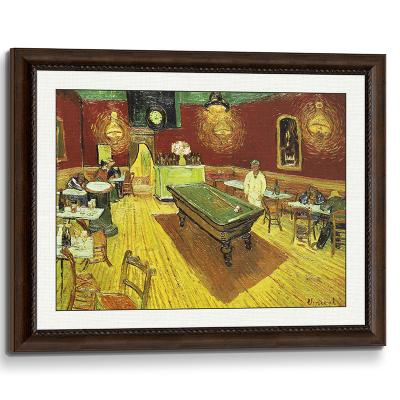 China Classical The Night Cafe By Vincent Van Gogh 3D Printabstract Wall Canvas Oil Painting For Living Room, Modern Home Decor Artwork Wall Art for sale