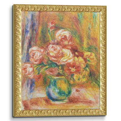 China Classic Ase of Roses 3D Giclee Printabstract Wall Art Canvas Oil Painting for Living Room, Modern Home Decor Artwork Wall Art Flowers for sale