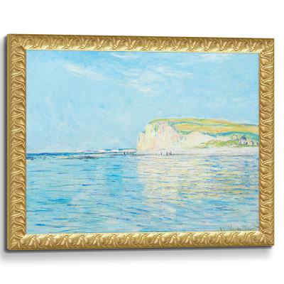 China Classic Low Tide at Pourville by Claude Monet 3D Giclee Printabstract wall canvas oil painting for living room, modern home decor wallart for sale