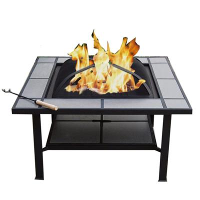 China China Manufacturer 34inch Stocked Ceramic Tabletop Fire Top Pit for sale