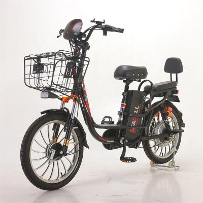 China Good selling 48V 400W steel powered super 20 inch lithium battery ebike city electric bike for adult for sale