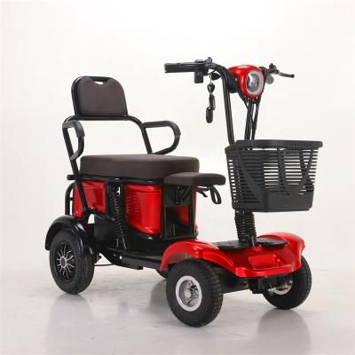 China Factory direct sale unisex four wheel scooters electric four wheel tricycle for sale