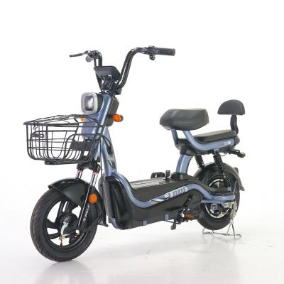 China Steel Electric Bicycle 350w EBIKE Urban Commuting Electric Bikes For Adults 14 Inch Tire Scooter for sale