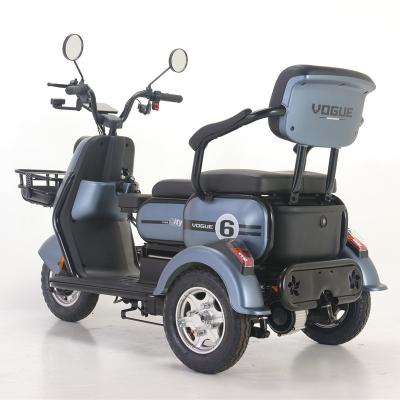 China Genuine Ele Bike Bicycle Tractor 3 passenger tricycle electric vehicle four wheel scooter for adults motermized tricycles for sale