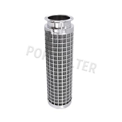 China 304 316 Edelstahl-Sintermetall-Filterelement-Patrone zu verkaufen