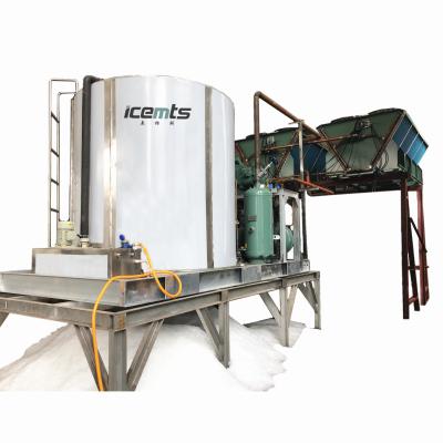 China High quality food storage 15tons flake ice machine for dry and pure flake ice for sale