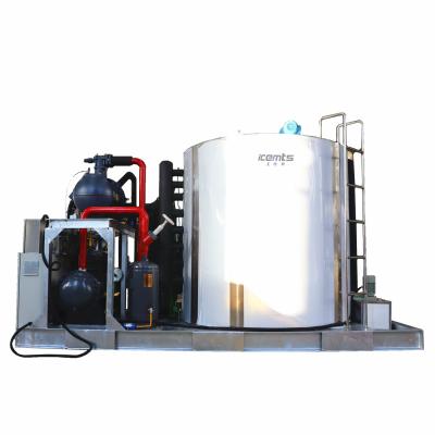 China Food Storage CE Approved 30ton/24H Flake Ice Machine For Concrete Construction for sale