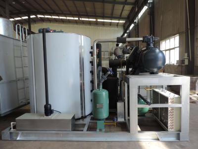 China Food Storage 25ton/day Flake Ice Machine For Fish for sale