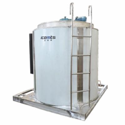 China Food Storage 20tons Flake Ice Machine Evaporator Ice Drum For Concrete Construction for sale