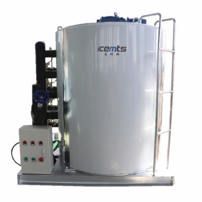 China Food Storage China Factory Supply 10ton Industrial Flake Ice Machine 500KG/24H Evaporator for sale