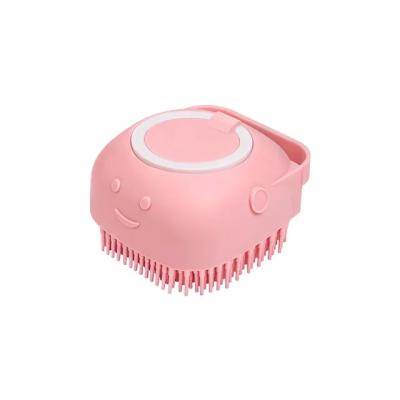 China Eco-Friendly Pet Bath Brush - Shower Gel Saving Silicone Massage Tool for Dogs and Cats for sale