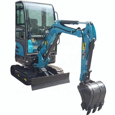 China Chinese small crawler excavator 1ton farms mini new 2 ton bagger digger for sale for sale