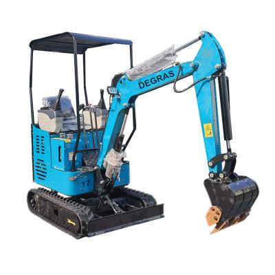 China Wholesale 1.7 Ton Small Weight Mini Excavator Farms Factory Crawler Excavator for sale