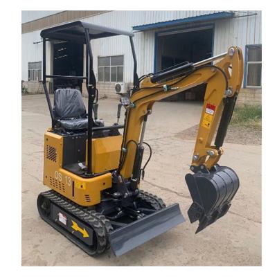 China Farms Chinese Crawler Small Digger Used Mini Bagger 1 Ton Digger Cheap Price Mini Excavator 1 Ton 2 for sale