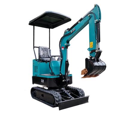 China Farms Fast Delivery Cheap Price 2 Ton Mini New Bagger Small Digger Excavator 1ton Crawler Excavator For Sale for sale