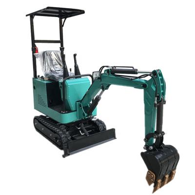 China Hoists 1000kg Hydraulic Mini Excavator Mini Digger Loader Bagger With Competitive Prices Meet CE/EPA for sale