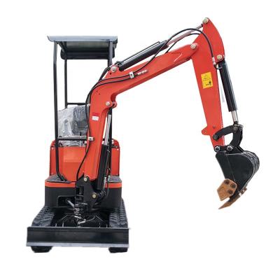 China New Mini Farms Excavator Mini 1.2 Ton Digger DE1012 Excavator Mini Digger Small Digger With EURO V-Motor for sale