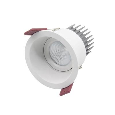 China Contemporary anti-glare spotlight 9W embedded adjustable cob downlight led spotlight 2.5inch for sale