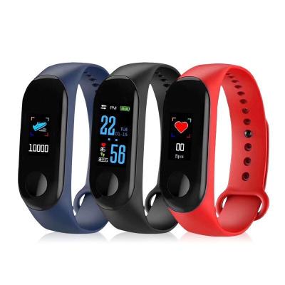 China Cheap m3 men women sports smartwatch m3 touch screen smartwatch BT smart watch band waterproof android wristband android watch band for sale