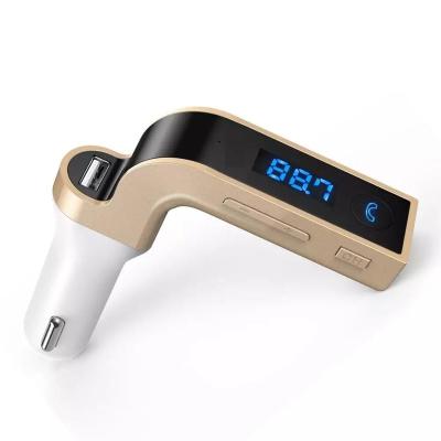 China 10(m) Car Kit MP3 Player FM Stereo Wireless Blue Tooth USB Handsfree G7 Dual Charger for sale