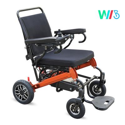 China CE Approved Lightweight Aluminum Alloy Lightweight Electric Wheelchair Automatic Power Folding Chair for sale