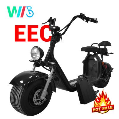 China Unisex Electric Scooter 1000w 2000w 2022 Electric Bike Citycoco With EEC for sale