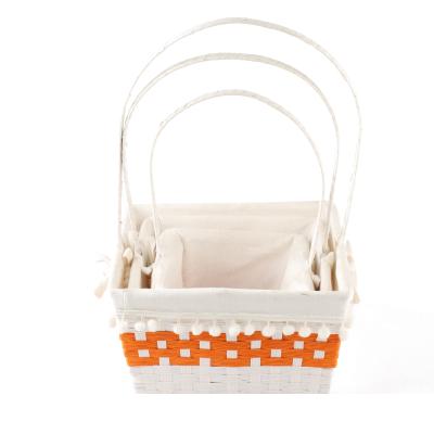 China New Minimalist Factory Design Hand - Woven Wicker Storage Basket for sale