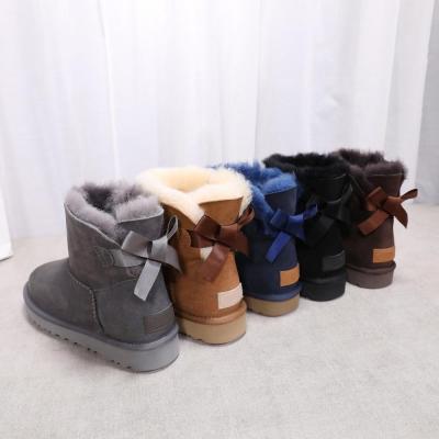 China Brand Lightweight Wholesale High Quality Designer Boots Winter Fashion Warm Fur Boots Ladies Snow Boots for sale