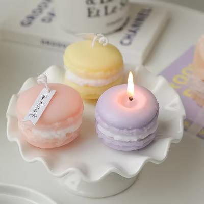 China Creative Candles Macaron Shaped Funny Candles Home Decor Scented Candle for sale